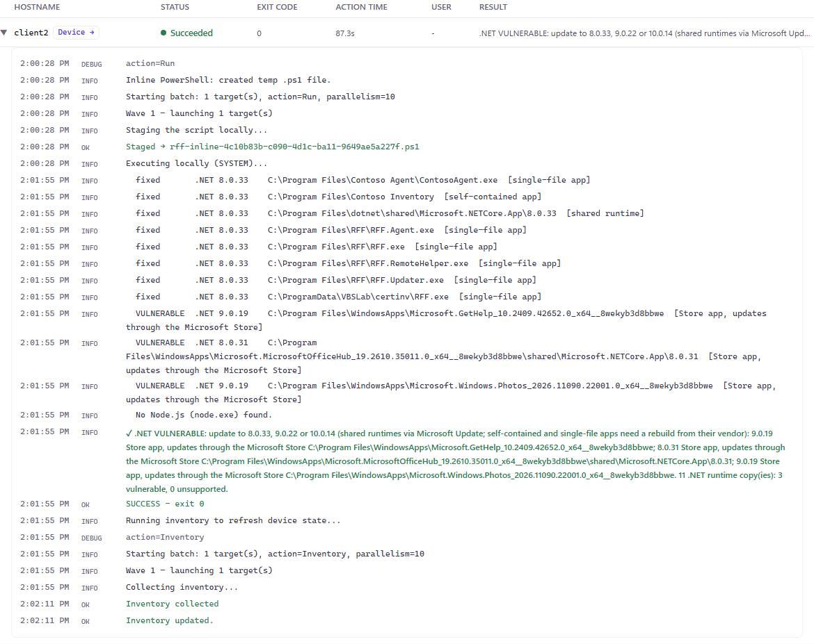 HTTP2Shell on Windows: even the Photos app carries its own vulnerable .NET